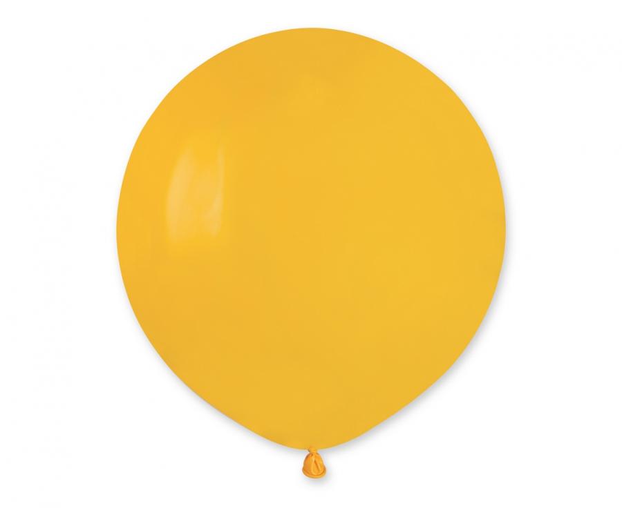 Lateksa balons 48 cm pastelis mango dzeltens (Pastel   Mango   Yellow)