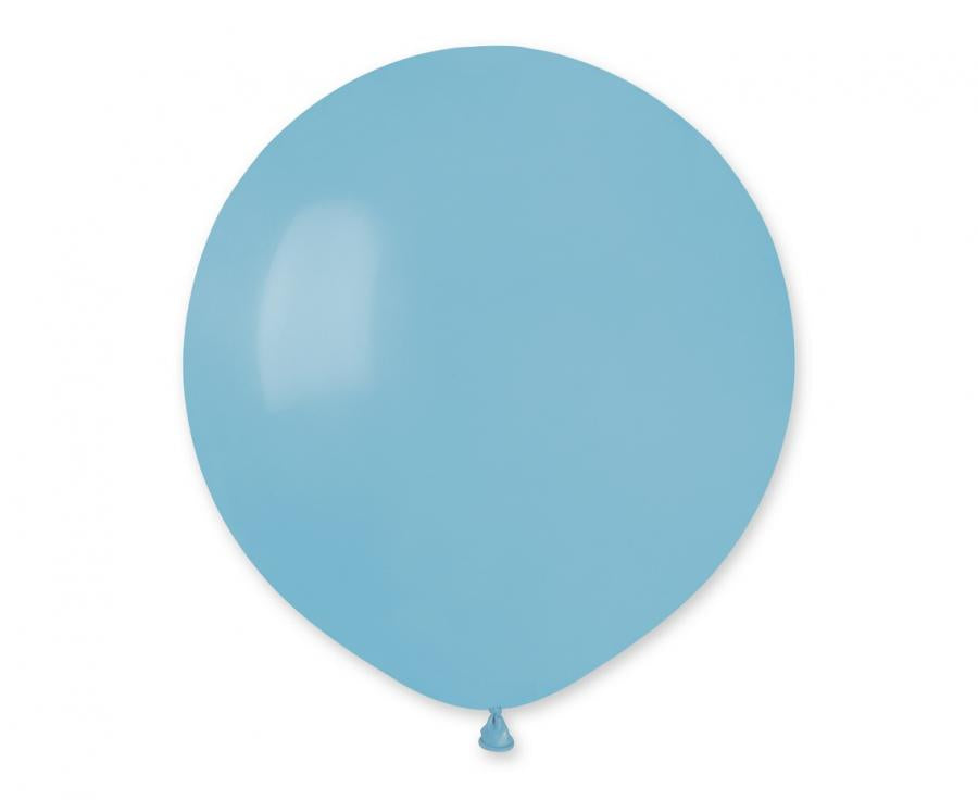 Lateksa balons 48 cm pastelis mazuļu zils (Pastel   Baby   Blue)