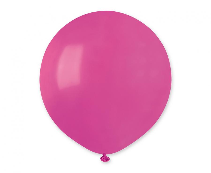 Lateksa balons 48 cm pastelis tumši rozā (Pastel   Dark   Pink)