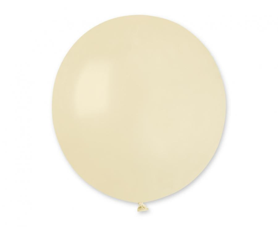 Lateksa balons 48 cm pastelis ziloņkaula (Pastel   Ivory)