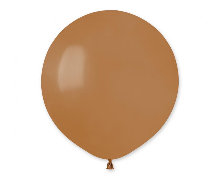 Lateksa balons 48 cm pastelis mokas brūns (Pastel   Mocha   Brown)