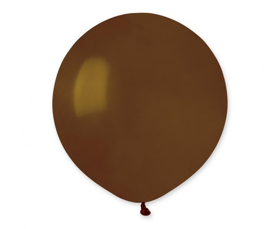 Lateksa balons 48 cm pastelis brūns (Pastel   Brown)