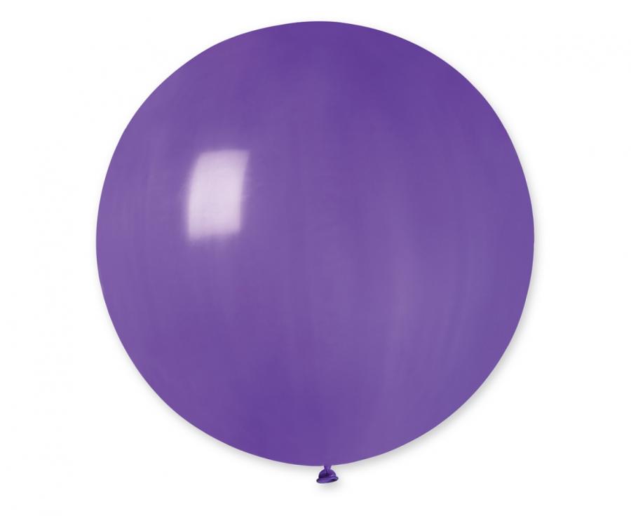 Lateksa balons 48 cm pastelis violets (Pastel   Purple)