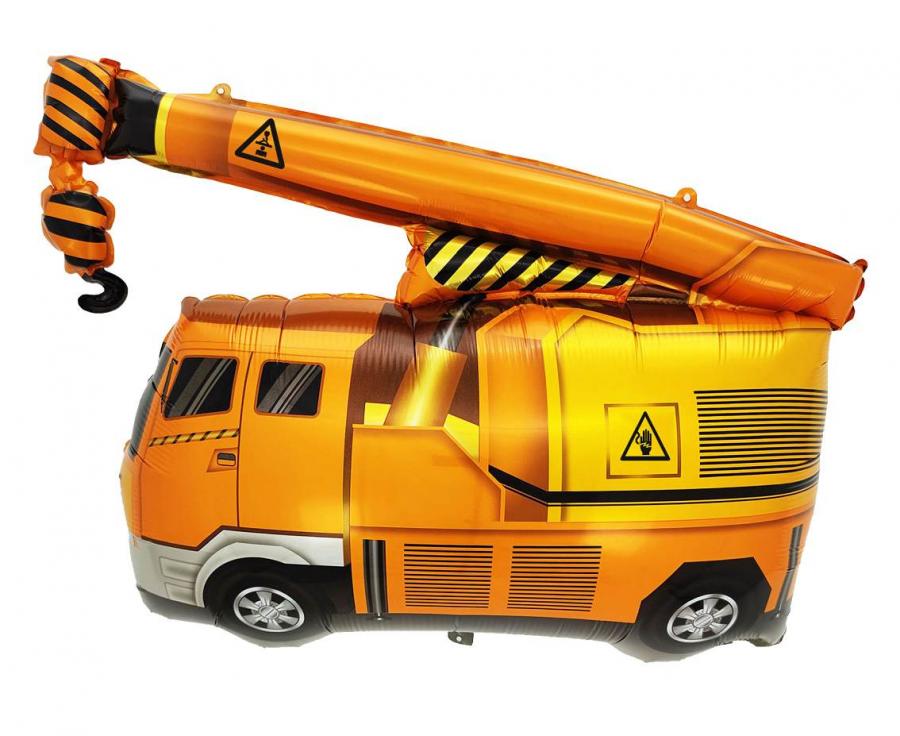 Folija balons Crane Truck 65x45 cm