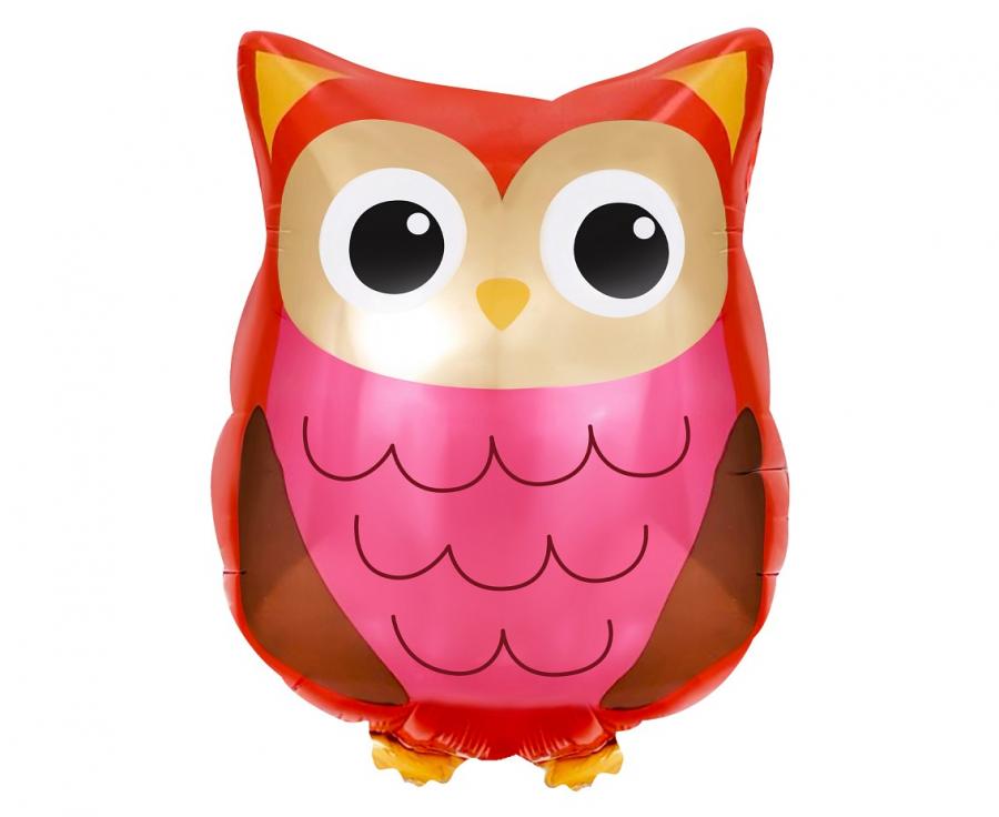 Folija balons Owl 40x35 cm