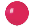 Lateksa balons 48 cm pastelis aveņu sarkans (Pastel   Raspberry   Red   Balloons)