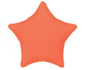 Folija balons Zvaigzne 19“ neon Oranžs