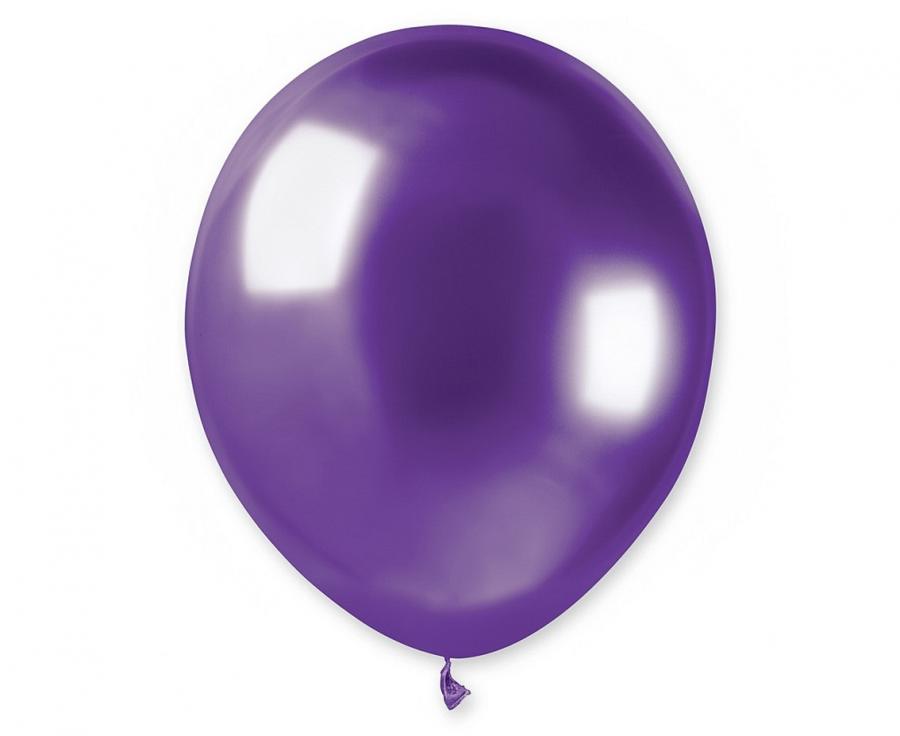 Lateksa balons 12 cm spīdīgi violets (shiny purple)