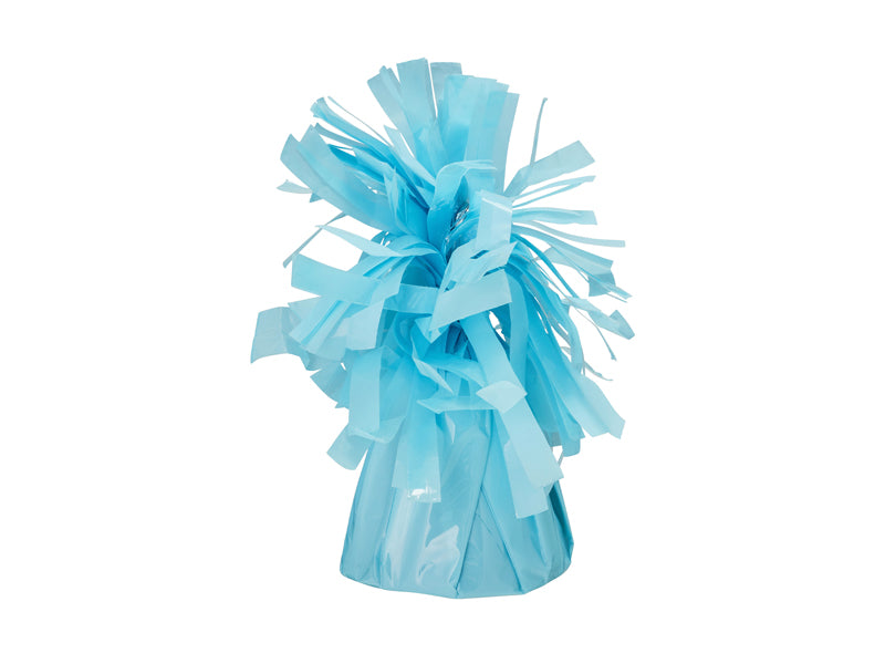 Folija balons weight, light sky-zils (Foil balloon weight, light sky-blue)