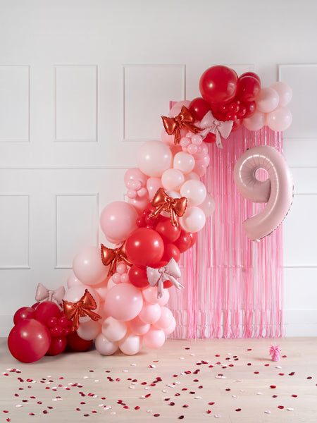 Folija balons weight, light rozā (Foil balloon weight, light pink)