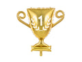 Folija balons Cup, 64x61cm, zelts (Foil balloon Cup, gold)