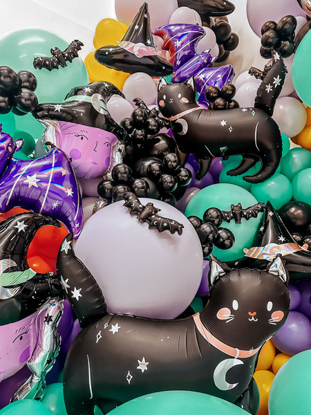 Folija balons Witch, 73,5x101 cm, dažādas krāsas (Foil balloon Witch, mix)