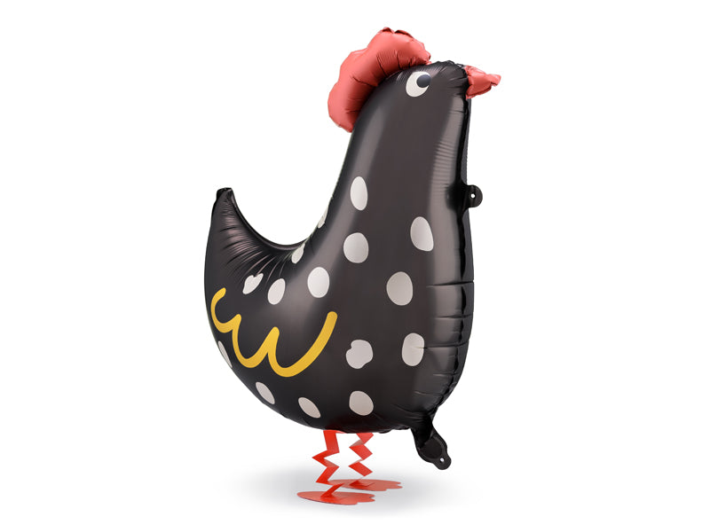 Folija balons Rooster, 48x60 cm, dažādas krāsas (Foil balloon Rooster, mix)