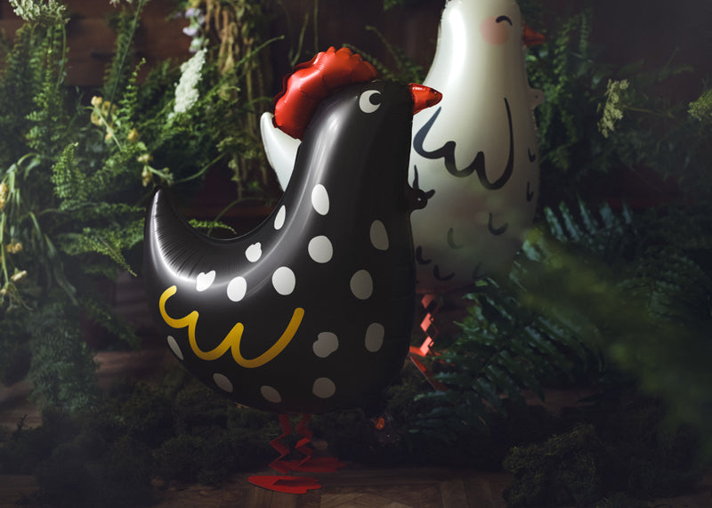 Folija balons Rooster, 48x60 cm, dažādas krāsas (Foil balloon Rooster, mix)