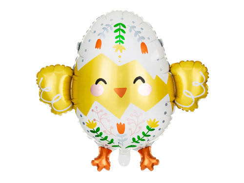 Folija balons Chick, 78.5x64.5cm, dažādas krāsas (Foil balloon Chick, mix)