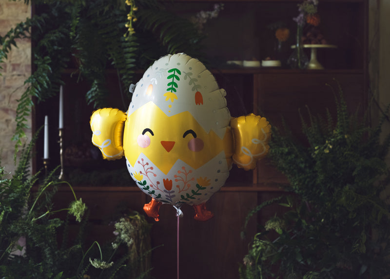 Folija balons Chick, 78.5x64.5cm, dažādas krāsas (Foil balloon Chick, mix)