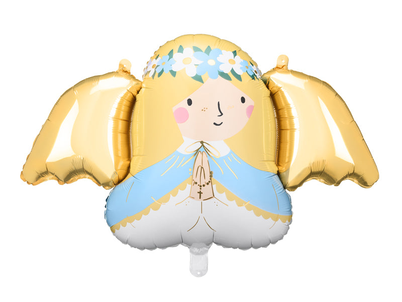 Folija balons Angel,103x58 cm, dažādas krāsas (Foil balloon Angel, mix)