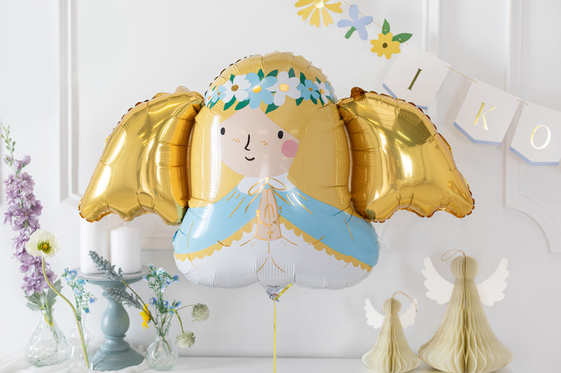 Folija balons Angel,103x58 cm, dažādas krāsas (Foil balloon Angel, mix)