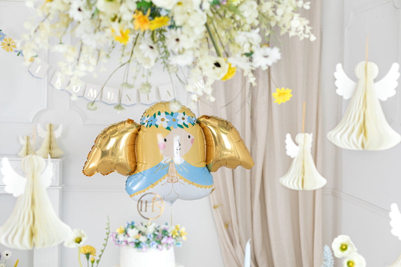 Folija balons Angel,103x58 cm, dažādas krāsas (Foil balloon Angel, mix)