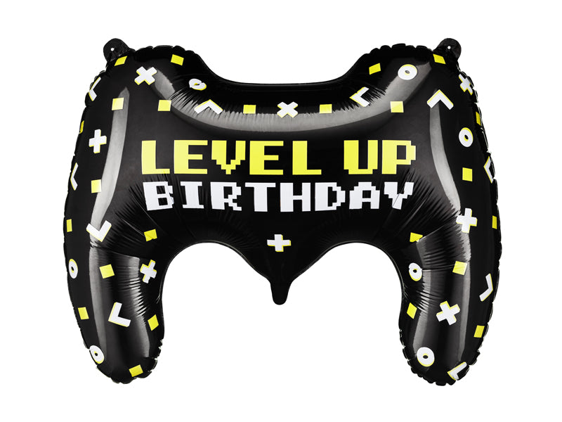 Folija balons Gamepad, 75x52 cm, dažādas krāsas (Foil balloon Gamepad, mix)