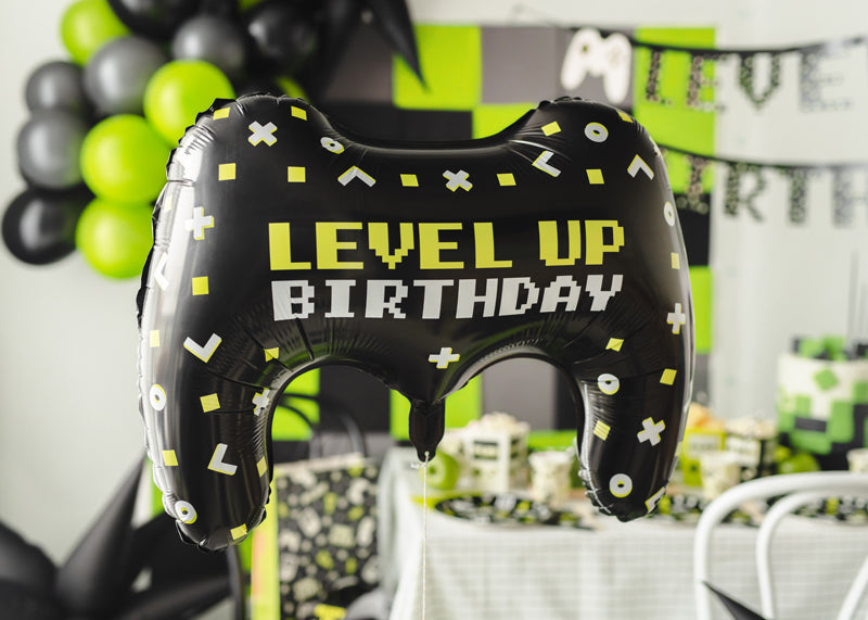 Folija balons Gamepad, 75x52 cm, dažādas krāsas (Foil balloon Gamepad, mix)