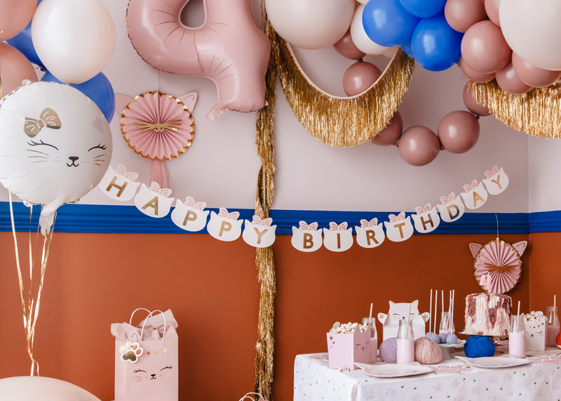 Folija balons Kaķis, 45 cm, dažādas krāsas (Foil balloon Cat, mix)