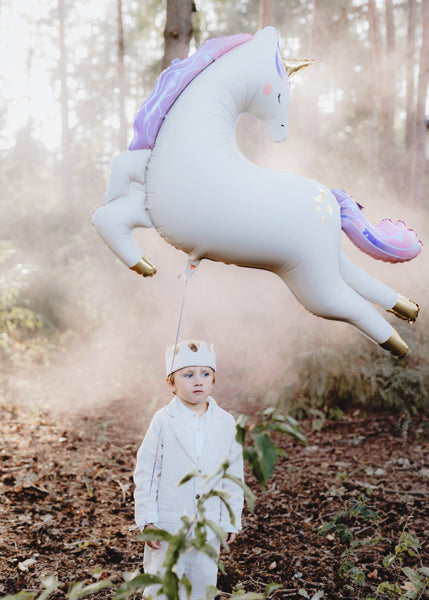 Folija balons Vienradzis, 113x83 cm, dažādas krāsas (Foil Balloon Unicorn, mix)
