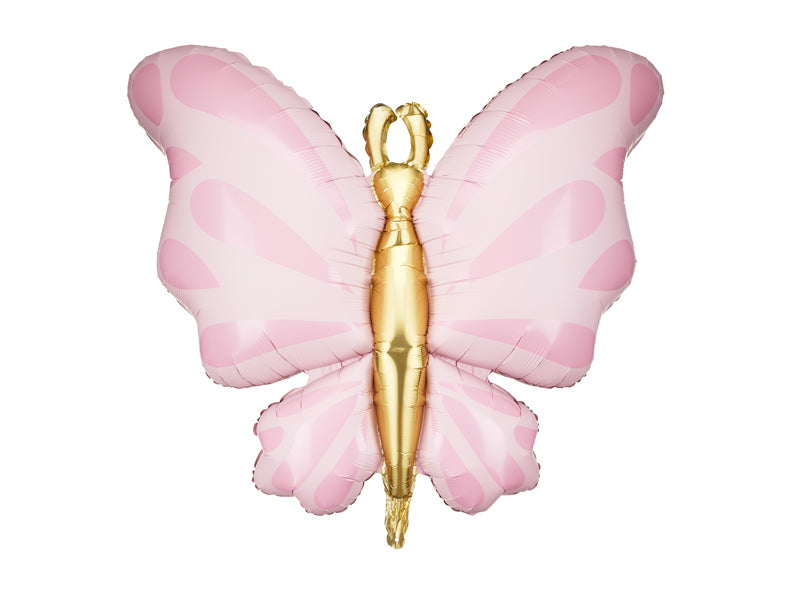Folija balons Butterfly, 69x69 cm, rozā (Foil Balloon Butterfly, pink)