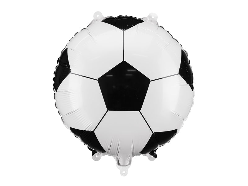 Folija balons Futbola bumba, 35x35 cm, dažādas krāsas (Foil Balloon Soccer Ball, mix)