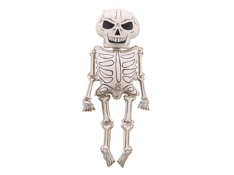 Folija balons Skeleton XXL, 46x129 cm, dažādas krāsas (Foil Balloon Skeleton XXL, mix)