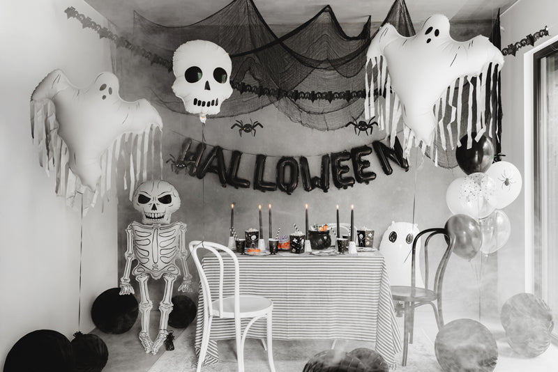 Folija balons Skeleton XXL, 46x129 cm, dažādas krāsas (Foil Balloon Skeleton XXL, mix)