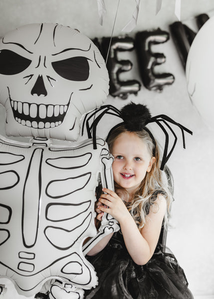 Folija balons Skeleton XXL, 46x129 cm, dažādas krāsas (Foil Balloon Skeleton XXL, mix)