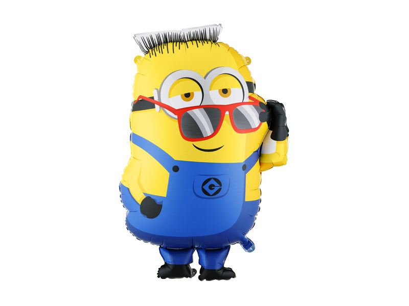 Folija balons Minion Ron, 53x79 cm, dažādas krāsas (Foil balloon Minion Ron, mix)