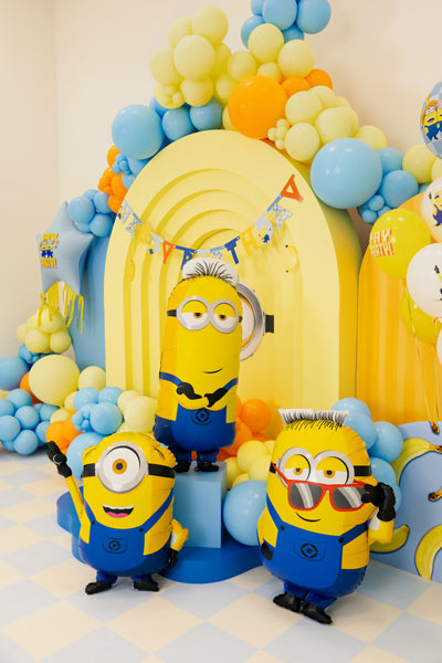 Folija balons Minion Ron, 53x79 cm, dažādas krāsas (Foil balloon Minion Ron, mix)
