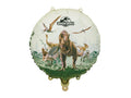 Folija balons Apaļš Jurassic World, 35x35 cm, dažādas krāsas (Foil balloon round Jurassic World, mix)