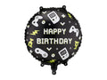 Folija balons tablet ''Happy Dzimšanas diena'', 35x35 cm, dažādas krāsas (Foil balloon tablet ''Happy Birthday'', mix)