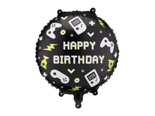 Folija balons tablet ''Happy Dzimšanas diena'', 35x35 cm, dažādas krāsas (Foil balloon tablet ''Happy Birthday'', mix)