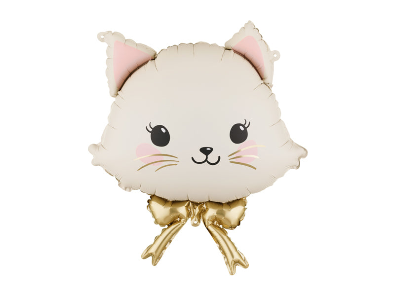 Folija balons Kaķis, 50x60 cm, dažādas krāsas (Foil balloon Cat, mix)