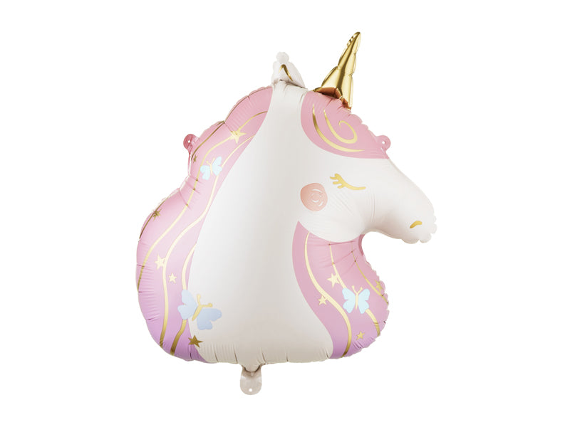 Folija balons Vienradzis, 52x61 cm, dažādas krāsas (Foil balloon Unicorn, mix)