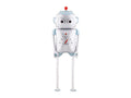 Folija balons Robot, 37x80 cm, dažādas krāsas (Foil balloon Robot, mix)