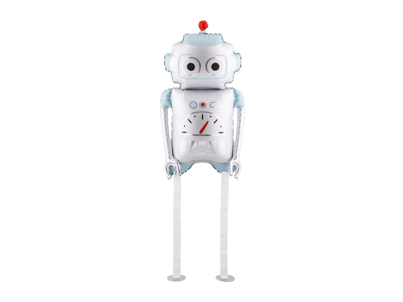 Folija balons Robot, 37x80 cm, dažādas krāsas (Foil balloon Robot, mix)
