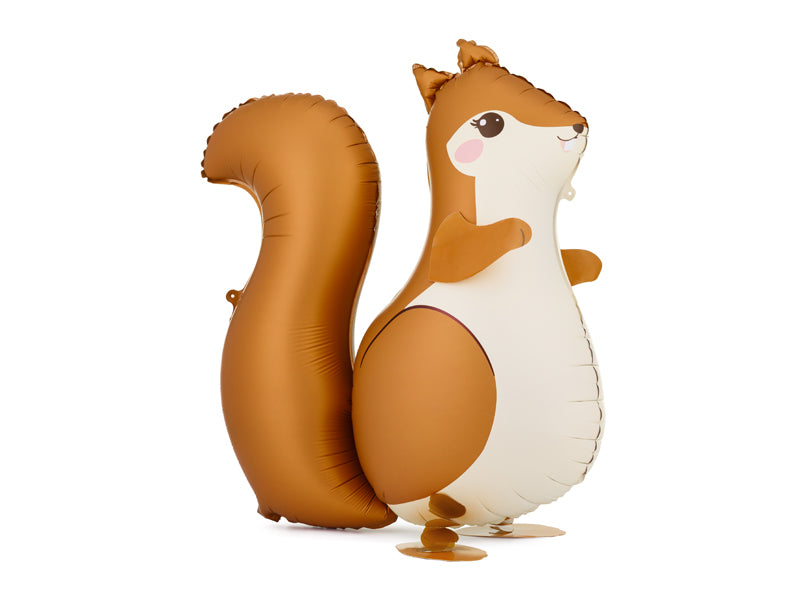 Folija balons Vāvere, 51x59 cm, dažādas krāsas (Foil balloon Squirrel, mix)