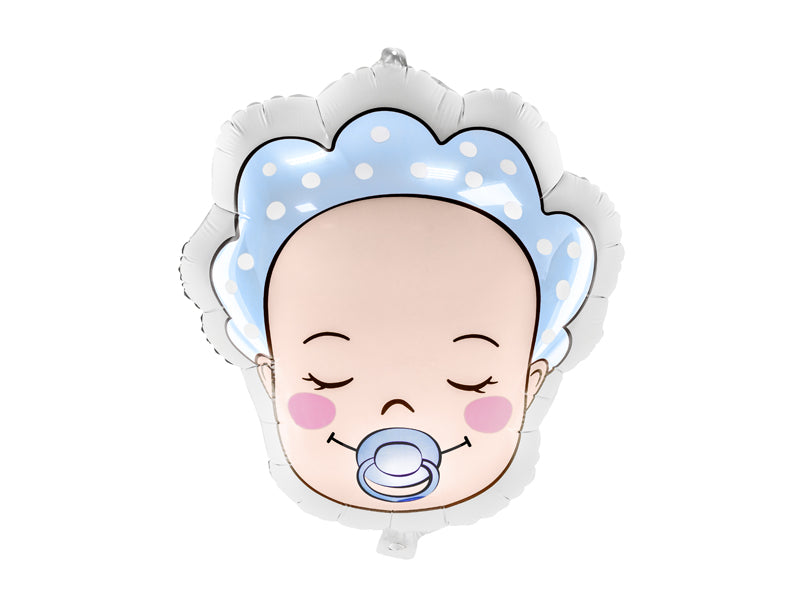 Folija balons Baby - Boy, 40x45cm, dažādas krāsas (Foil balloon Baby - Boy, mix)