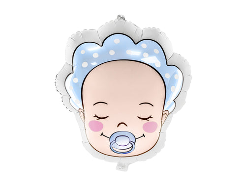 Folija balons Baby - Boy, 40x45cm, dažādas krāsas (Foil balloon Baby - Boy, mix)