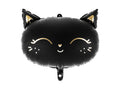 Folija balons Kaķis, 48x36cm, melns (Foil Balloon Cat, black)