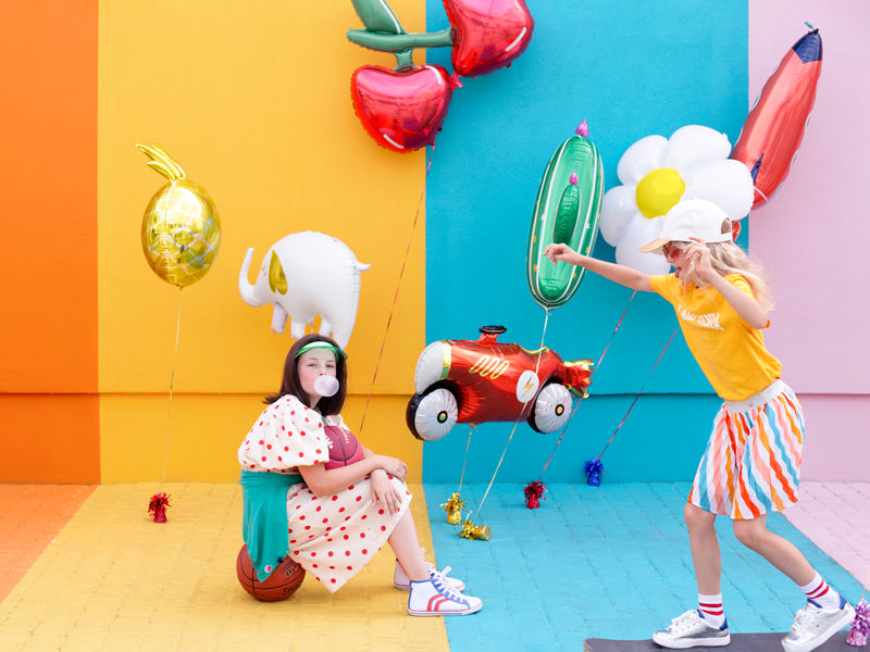 Folija balons Elephant, 83x58 cm, dažādas krāsas (Foil Balloon Elephant, mix)