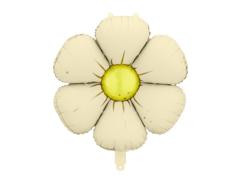 Foil Baloni for Daisy garlands, diameter 65 cm, cream (Foil balloons for Daisy garlands, diameter, cream)
