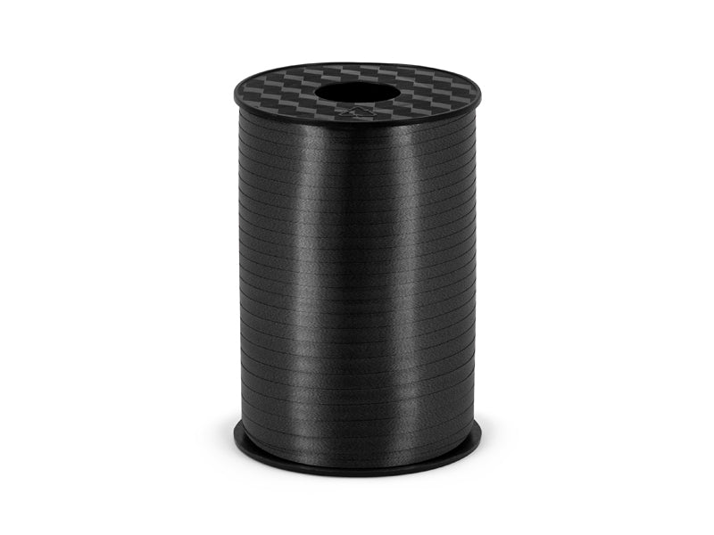 Plastmasas lente, melns, 5mm/225m (Plastic ribbon, black, 5mm/225m)