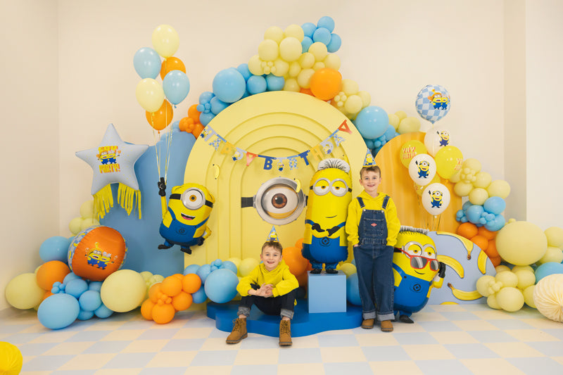 Lateksa baloni 30 cm, Minions, dažādas krāsas (Strong Balloons, Minions, mix)