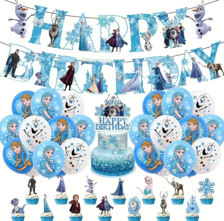 Frozen balonu komplekts